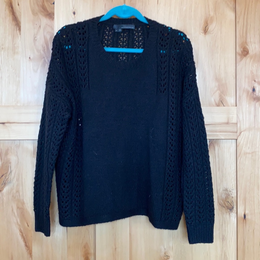 Open Knit 360 Cashmere Sweater